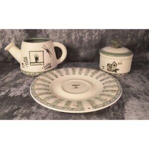 Pfaltzgraff Naturewood Vintage Collection - Votive Watering Can, Votive Covered